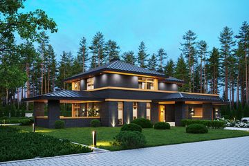  Projekt domu NewHouse 701 (KRZ1042) - projekt domu z pełnym piętrem - Zdjęcie 8