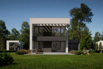  Projekt domu NewHouse 744 w1 (KRZ1044) - projekt domu z pełnym piętrem - Zdjęcie 7