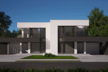  Projekt domu NewHouse 744 B G1 (KRZ1046) - projekt domu z pełnym piętrem - Zdjęcie 2