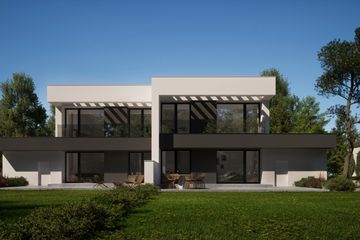  Projekt domu NewHouse 744 D G1 (KRZ1049) - projekt domu z pełnym piętrem - Zdjęcie 3