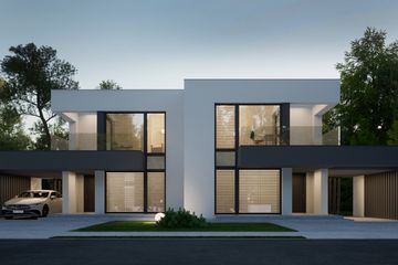  Projekt domu NewHouse 744 D w1 (KRZ1050) - projekt domu z pełnym piętrem - Zdjęcie 1