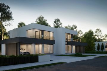  Projekt domu NewHouse 744 D w1 (KRZ1050) - projekt domu z pełnym piętrem - Zdjęcie 2