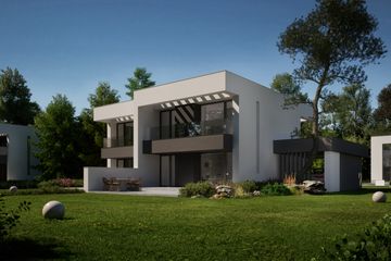  Projekt domu NewHouse 744 D w1 (KRZ1050) - projekt domu z pełnym piętrem - Zdjęcie 4