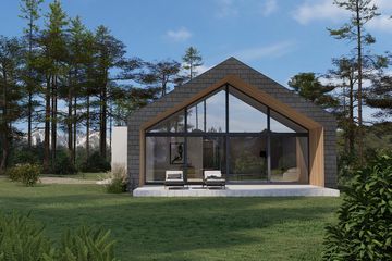  Projekt domu NewHouse 714 (KRZ1051) - projekt domu parterowego - Zdjęcie 3