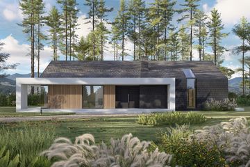  Projekt domu NewHouse 714 (KRZ1051) - projekt domu parterowego - Zdjęcie 1