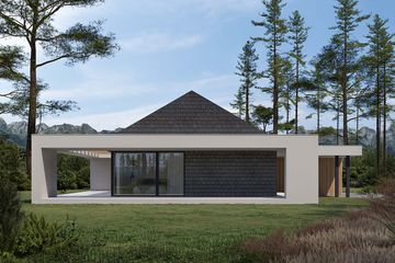  Projekt domu NewHouse 716 (KRZ1052) - projekt domu parterowego - Zdjęcie 3