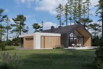  Projekt domu NewHouse 716 (KRZ1052) - projekt domu parterowego - Zdjęcie 6