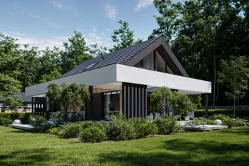  Projekt domu NewHouse 752 (KRZ1053) - projekt domu parterowego z poddaszem - Zdjęcie 4