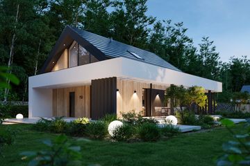  Projekt domu NewHouse 752 (KRZ1053) - projekt domu parterowego z poddaszem - Zdjęcie 7