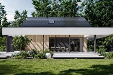  Projekt domu NewHouse 752 (KRZ1053) - projekt domu parterowego z poddaszem - Zdjęcie 6