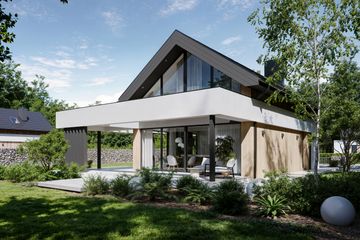  Projekt domu NewHouse 752 (KRZ1053) - projekt domu parterowego z poddaszem - Zdjęcie 12