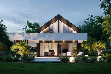  Projekt domu NewHouse 756 (KRZ1054) - projekt domu parterowego z poddaszem - Zdjęcie 3