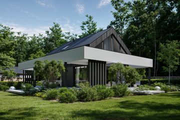  Projekt domu NewHouse 756 (KRZ1054) - projekt domu parterowego z poddaszem - Zdjęcie 6