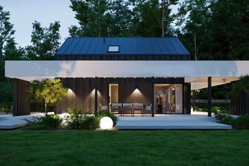  Projekt domu NewHouse 756 (KRZ1054) - projekt domu parterowego z poddaszem - Zdjęcie 7