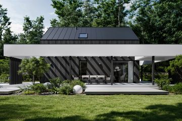  Projekt domu NewHouse 756 (KRZ1054) - projekt domu parterowego z poddaszem - Zdjęcie 8