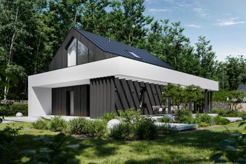  Projekt domu NewHouse 756 (KRZ1054) - projekt domu parterowego z poddaszem - Zdjęcie 10