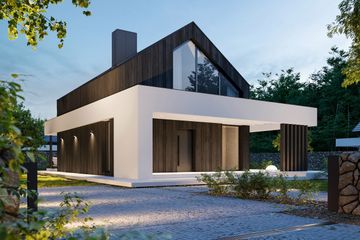  Projekt domu NewHouse 756 (KRZ1054) - projekt domu parterowego z poddaszem - Zdjęcie 11