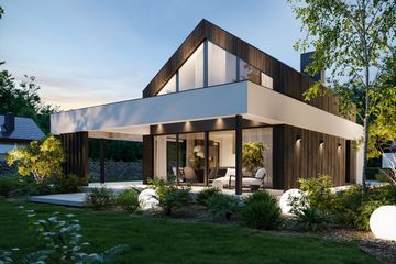  Projekt domu NewHouse 756 (KRZ1054) - projekt domu parterowego z poddaszem - Zdjęcie 19