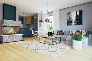  Projekt domu Figa z wiatą [A1] (WRF2355) - projekt domu parterowego z poddaszem - Zdjęcie 7