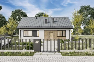  Projekt domu PióroArchitekci – 22 (KZN1011) - projekt domu parterowego - Zdjęcie 5