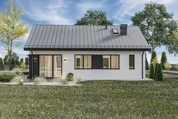  Projekt domu PióroArchitekci – 22 (KZN1011) - projekt domu parterowego - Zdjęcie 4