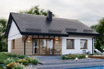  Projekt domu APS 332 ECO (LUA1570) - projekt domu parterowego - Zdjęcie 4