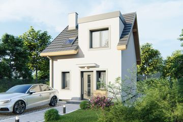  Projekt domu Morski 4 (WRD3097) - projekt domu parterowego z poddaszem - Zdjęcie 1