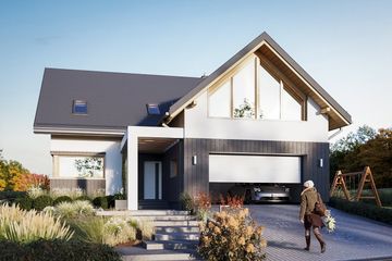  Projekt domu Zenon Astro (1800) (KRD2919) - projekt domu parterowego z poddaszem - Zdjęcie 2