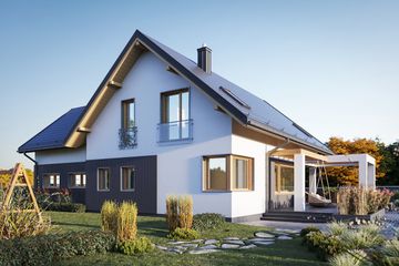  Projekt domu Zenon Astro (1800) (KRD2919) - projekt domu parterowego z poddaszem - Zdjęcie 4