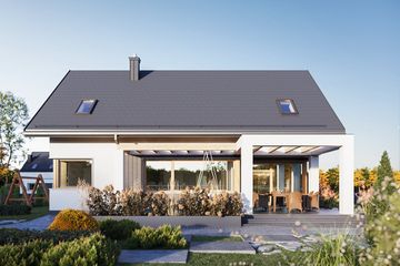  Projekt domu Zenon Astro (1800) (KRD2919) - projekt domu parterowego z poddaszem - Zdjęcie 5