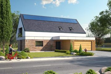  Projekt domu Duo (BSA2330) - projekt domu parterowego z poddaszem - Zdjęcie 2