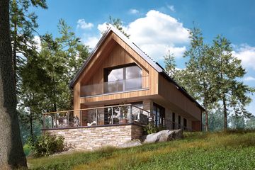  Projekt domu Agrest (BSA2327) - projekt domu parterowego z poddaszem - Zdjęcie 7