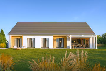  Projekt domu House 34 (WRG1090) - projekt domu parterowego - Zdjęcie 1