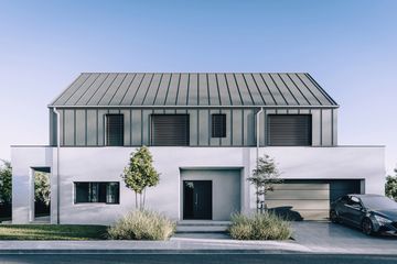  Projekt domu House x26 (WRG1095) - projekt domu parterowego z poddaszem - Zdjęcie 2