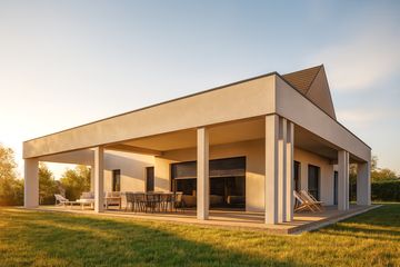  Projekt domu House x26 (WRG1095) - projekt domu parterowego z poddaszem - Zdjęcie 3