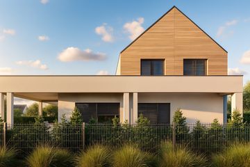  Projekt domu House x26 (WRG1095) - projekt domu parterowego z poddaszem - Zdjęcie 4