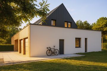  Projekt domu House x19 (WRG1098) - projekt domu parterowego z poddaszem - Zdjęcie 3
