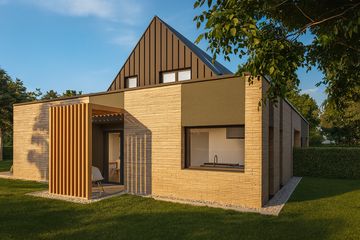  Projekt domu House x19 (WRG1098) - projekt domu parterowego z poddaszem - Zdjęcie 5