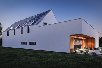  Projekt domu House x20 (WRG1099) - projekt domu parterowego z poddaszem - Zdjęcie 9