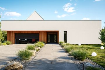  Projekt domu House x20 (WRG1099) - projekt domu parterowego z poddaszem - Zdjęcie 3