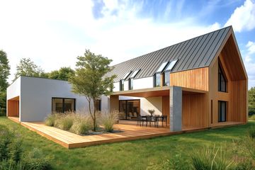  Projekt domu House x20 (WRG1099) - projekt domu parterowego z poddaszem - Zdjęcie 2