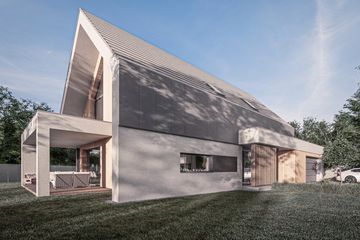  Projekt domu House x25 (WRG1100) - projekt domu parterowego z poddaszem - Zdjęcie 12