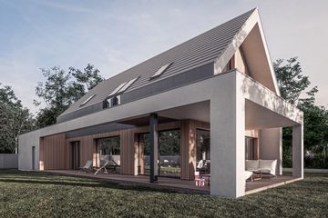  Projekt domu House x25 (WRG1100) - projekt domu parterowego z poddaszem - Zdjęcie 11