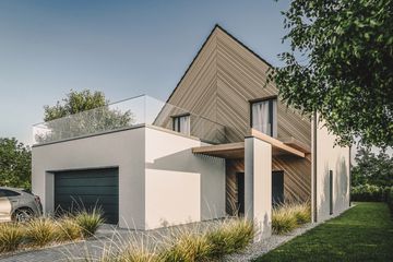  Projekt domu House x23 (WRG1101) - projekt domu parterowego z poddaszem - Zdjęcie 7