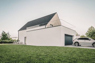  Projekt domu House x23 (WRG1101) - projekt domu parterowego z poddaszem - Zdjęcie 8