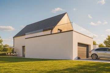  Projekt domu House x23 (WRG1101) - projekt domu parterowego z poddaszem - Zdjęcie 3