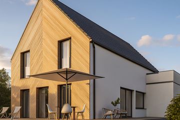  Projekt domu House x23 (WRG1101) - projekt domu parterowego z poddaszem - Zdjęcie 5