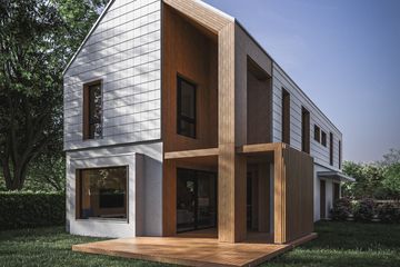  Projekt domu House x21 technologia HBE (WRG1102) - projekt domu parterowego z poddaszem - Zdjęcie 9