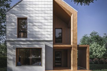  Projekt domu House x21 technologia HBE (WRG1102) - projekt domu parterowego z poddaszem - Zdjęcie 8