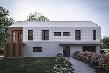  Projekt domu House x21 technologia HBE (WRG1102) - projekt domu parterowego z poddaszem - Zdjęcie 7